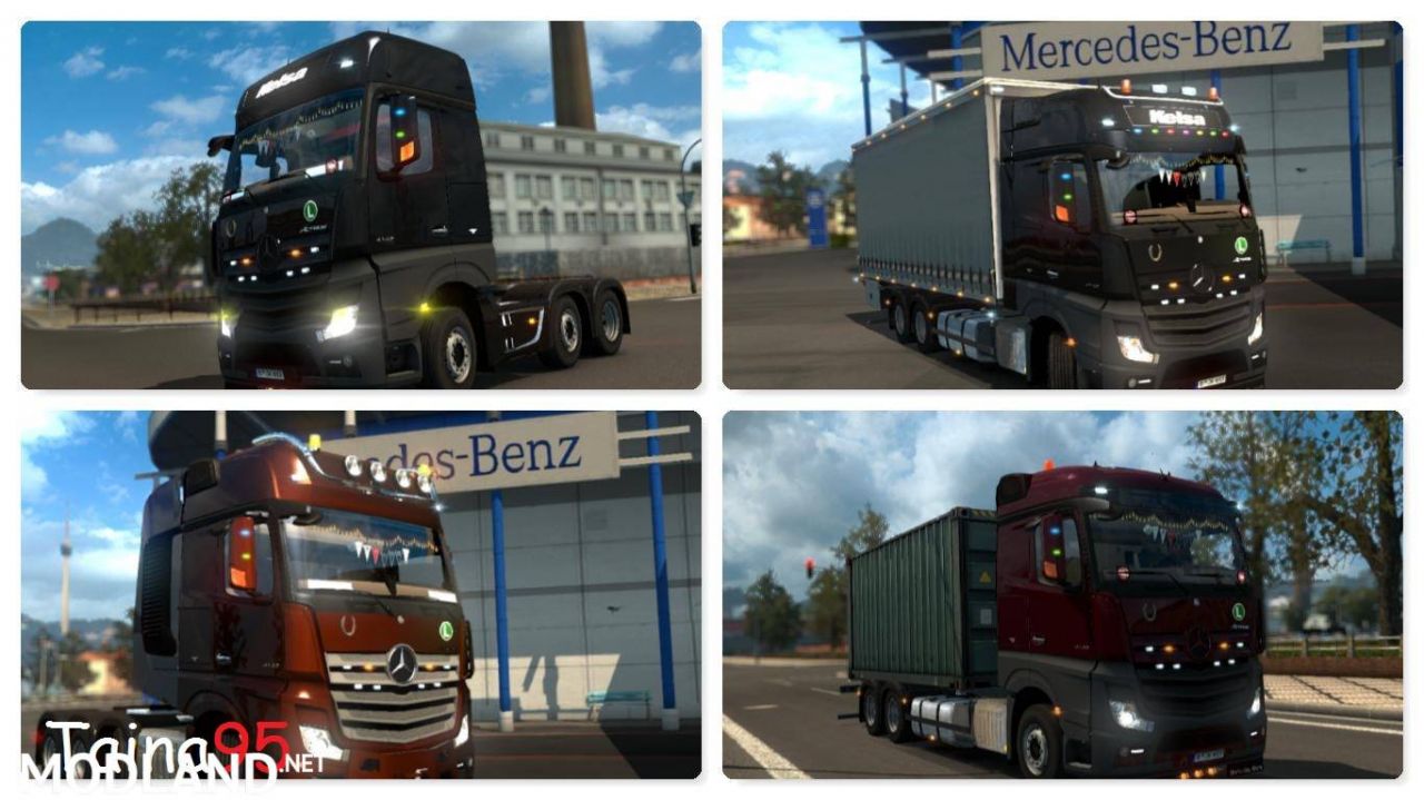 Mercedes Actros Mp4