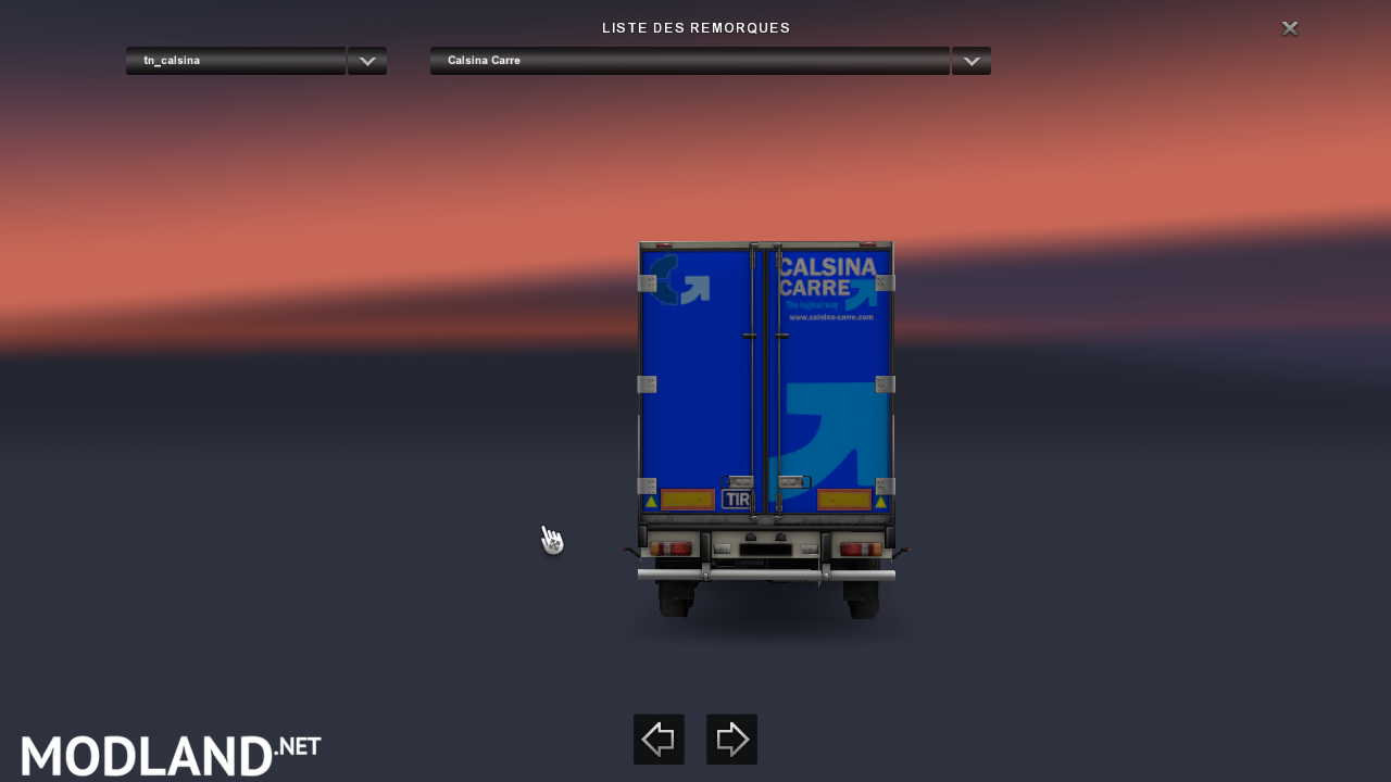 Trailers Calsina Carre For ETS2 1.30.2.x