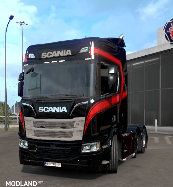 skin scania Multi Color version 1.37