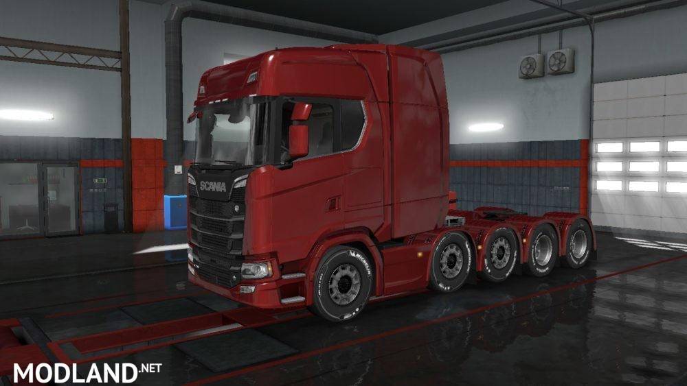 Long Chassis For Scania 2016 1.33
