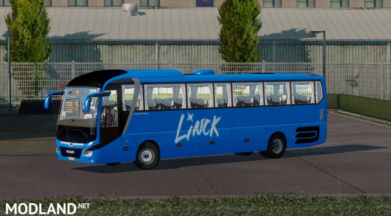 Skin Linck â€“ MAN Lion Coach â€“ ETS2 1.35.x