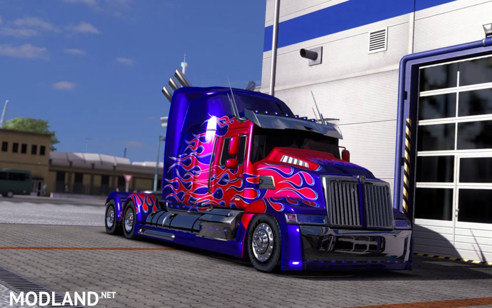 Transformers - Optimus Prime skin 