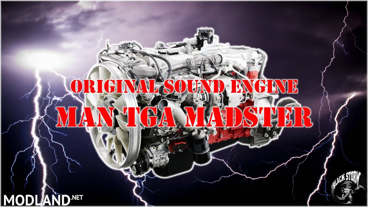 ORIGINAL ENGINE SOUND MAN TGA MADSTER