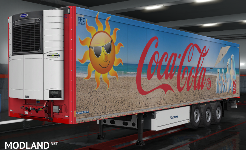 Krone Coolliner Coca Cola Summer 2019  SKIN MOD âœ…1.35 âœ…*HOT*