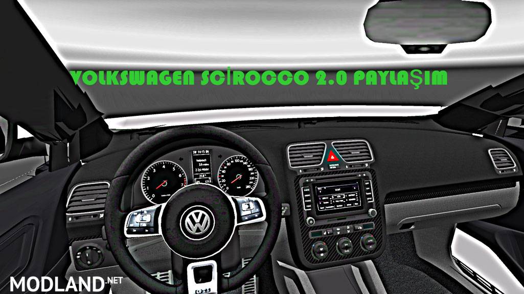 ETS 2- ATS  – Volkswagen Scirocco v2.1 Araba Modu