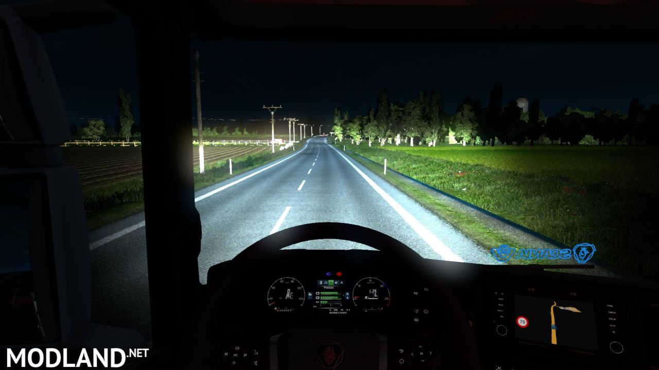 ALEXD 6500 K Scania S Lights