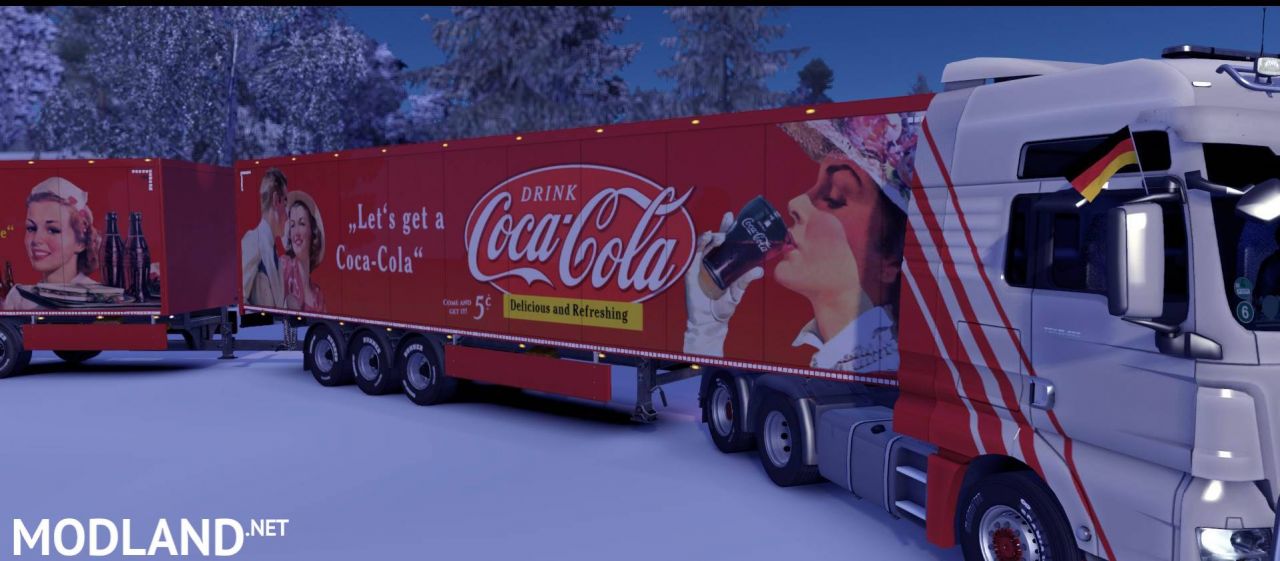 Vintage Coca Cola Skins for Owned Trailers