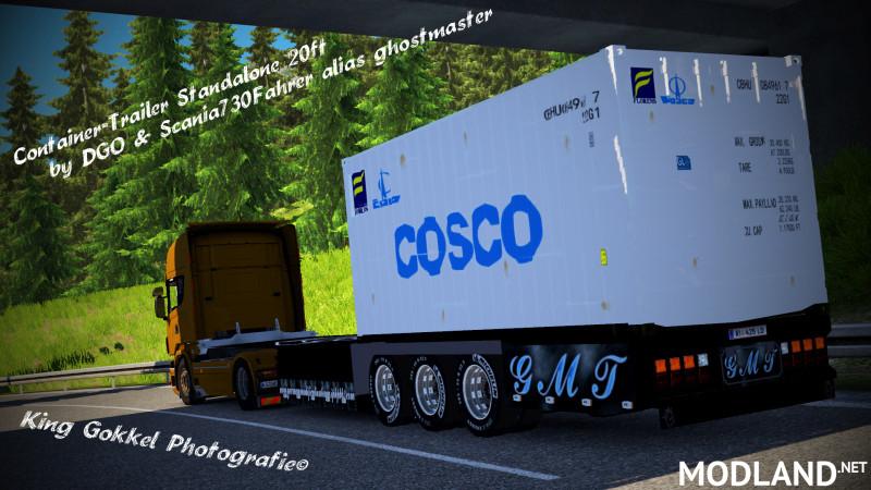 Container Trailer standalone v 1.0 by GMT