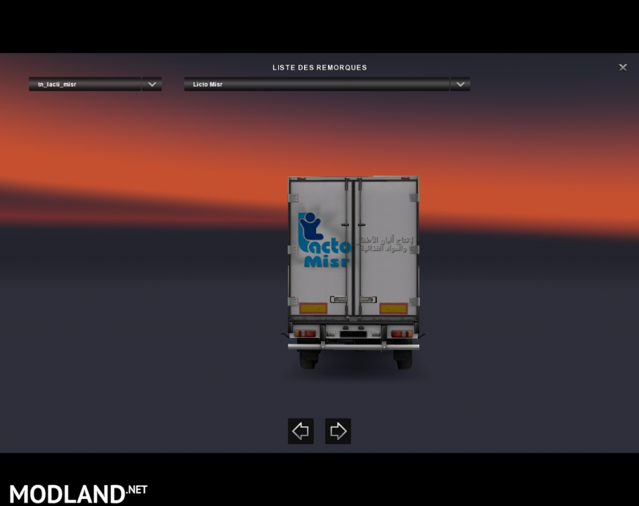 Trailer Licto Misr For ETS2 1.30