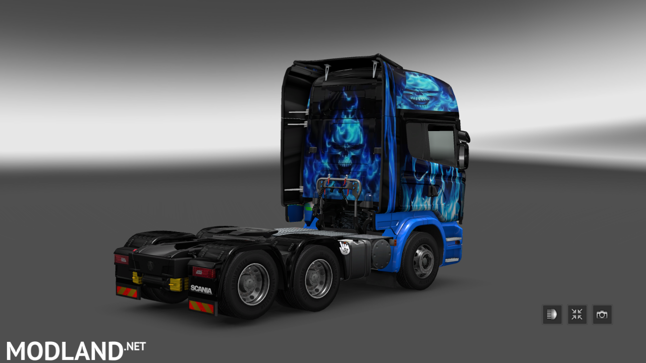 blue flame streamline