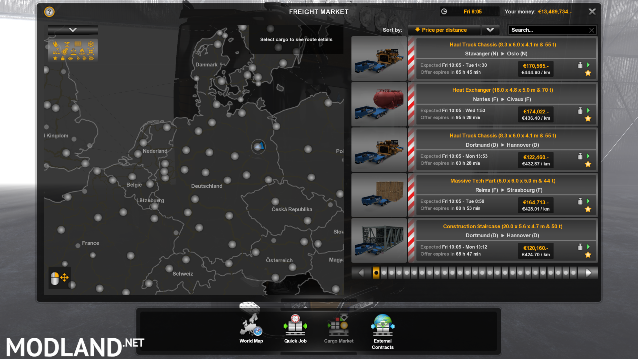 More Reward for Special Cargo v 1.0 (Special Transport DLC)