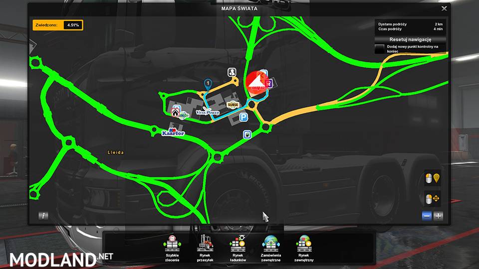 GPS RG  ETS 2  PRO 1,01 Promods 2.41
