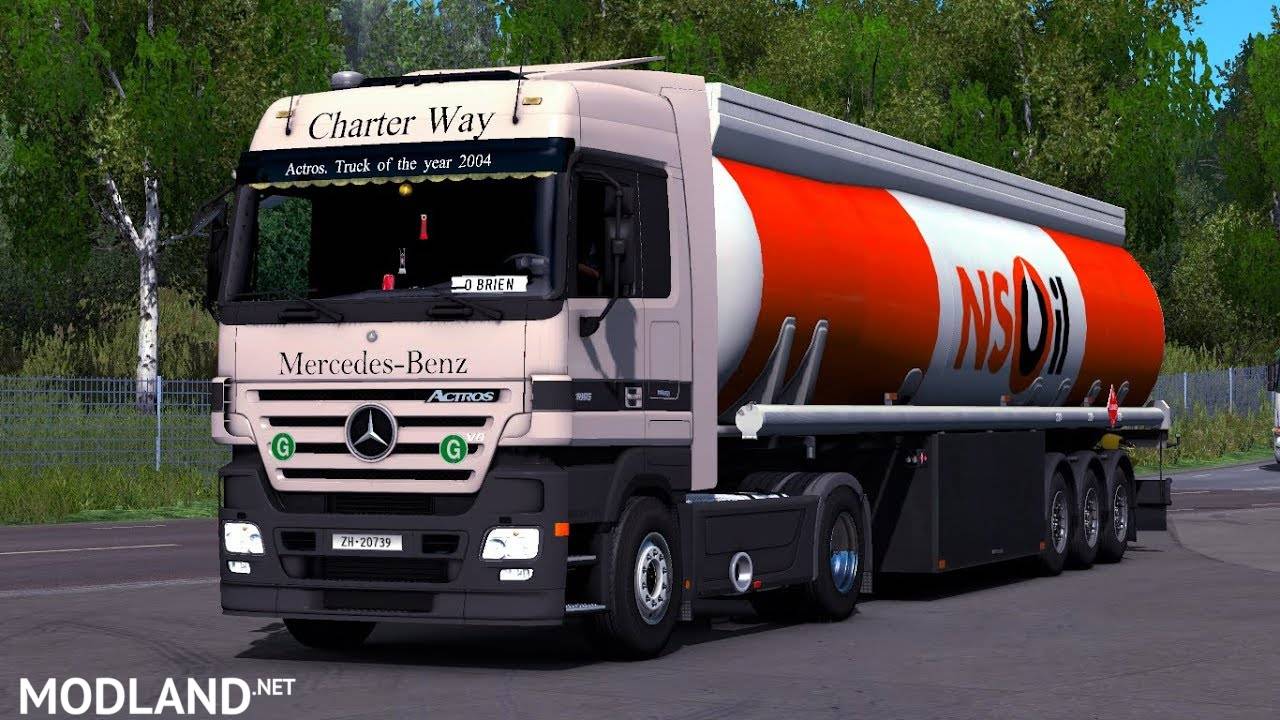 Mercedes Actros MP2 and MP3 sound update 28-12-18