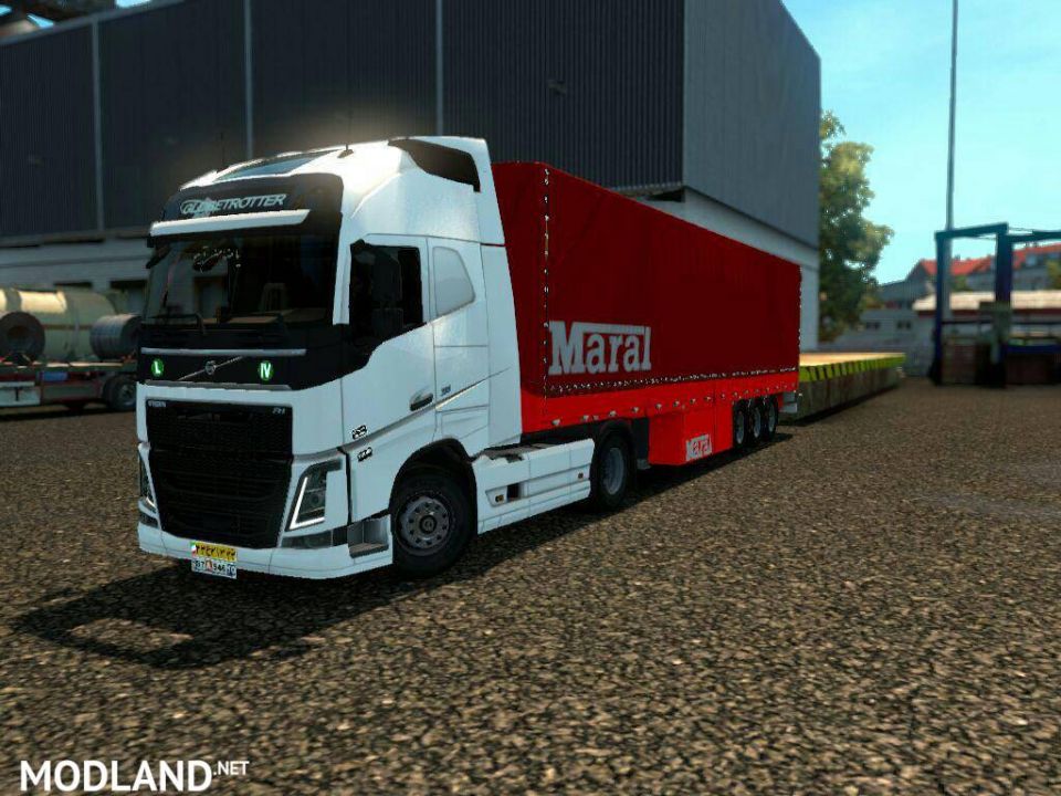 volvo fh500 iranian plate  normal