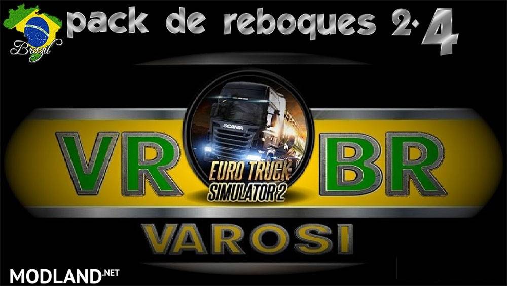 Pack De Reboques De Empresas Reais Brasileiras Vr-br Varosi