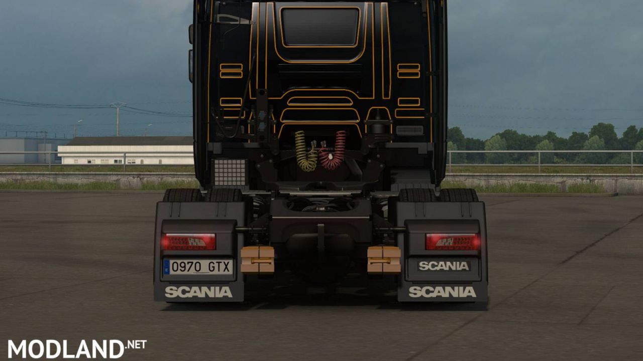Low deck chassis addon for Scania S, R & P Nextgen by Sogard3