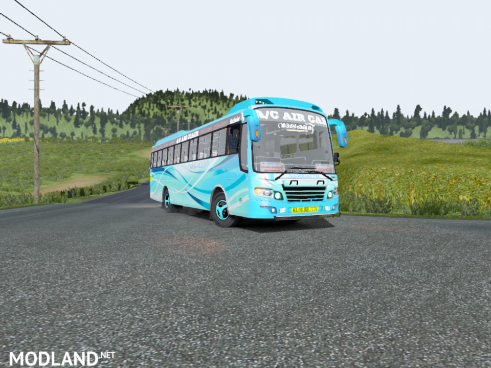 Indian Private bus  Varalakshmi Skin
