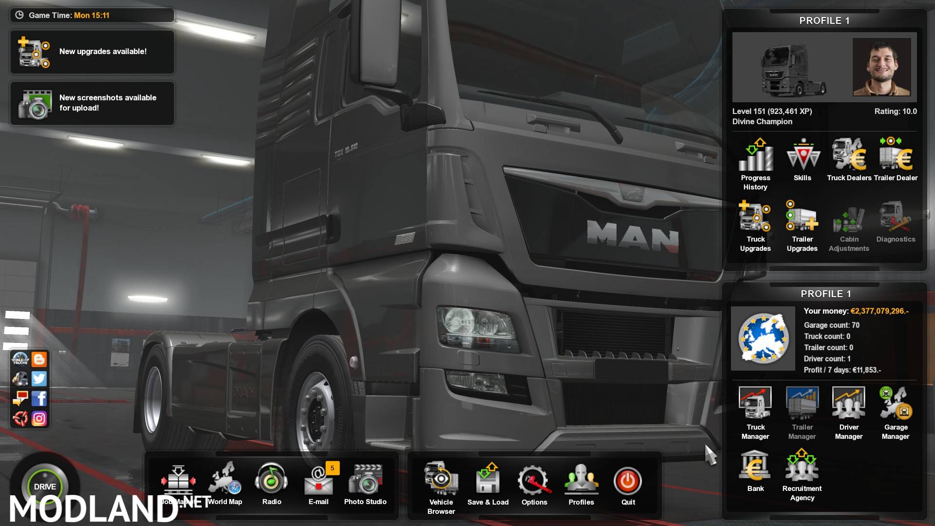 My Euro Truck Simulator 2 ( ETS2 1.34 ) Gaming Setup ! ProMods