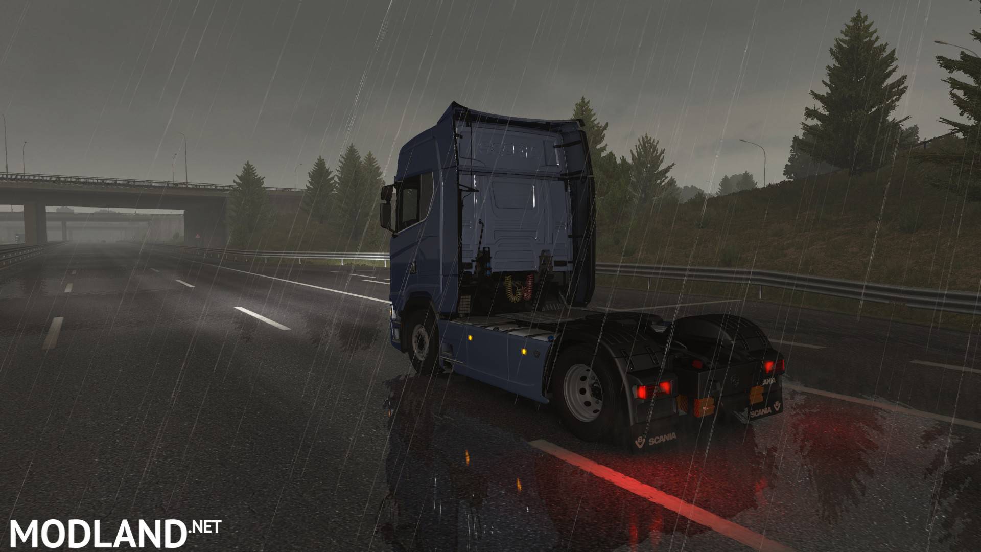 Improved rain v 1.1 - ETS 2