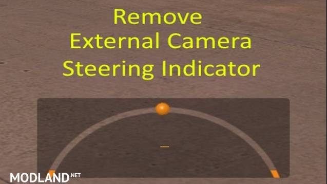 Remove External Camera Steering Indicator