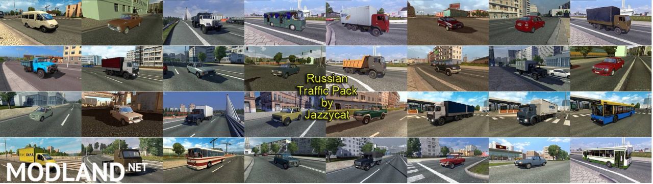 Russian Traffic Pack by Jazzycat