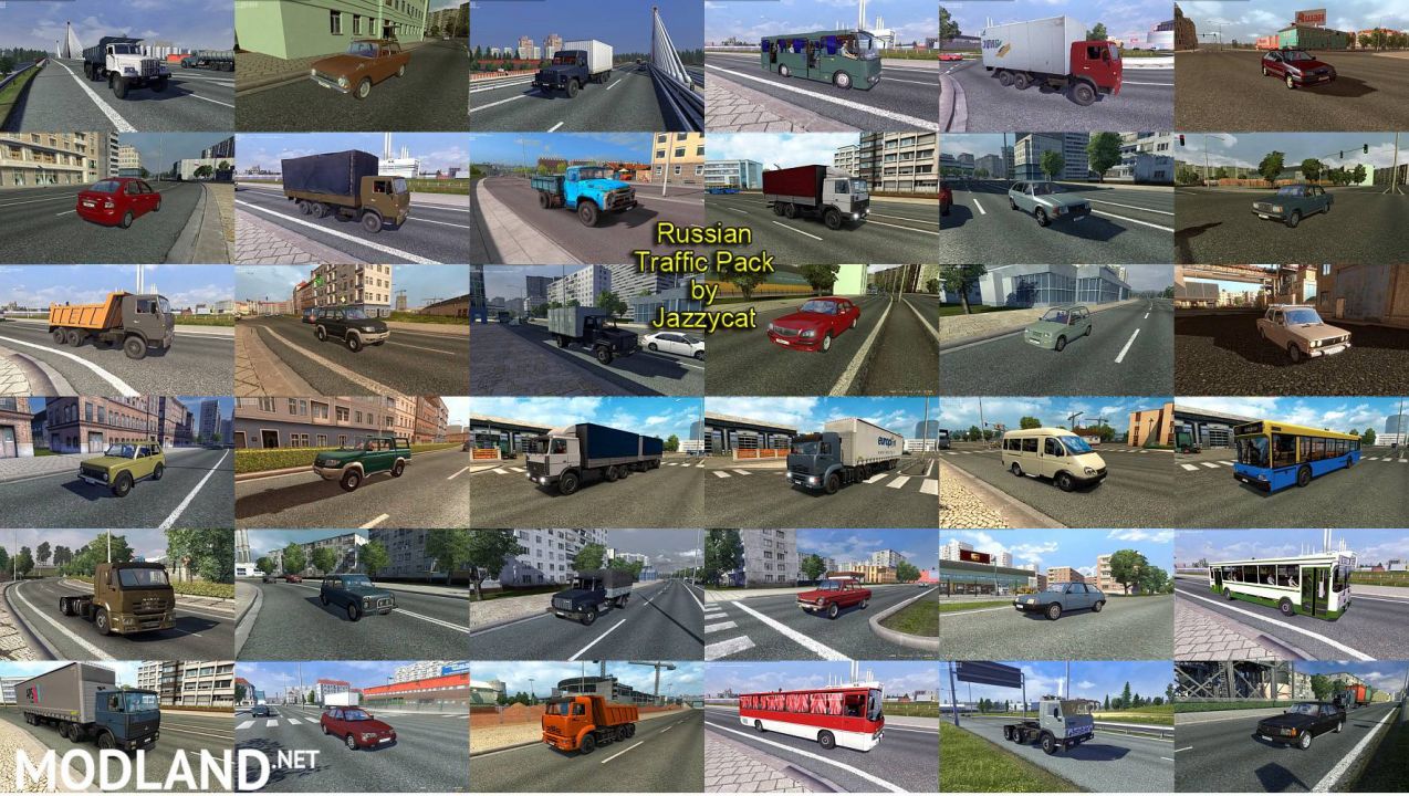 Russian Traffic Pack by Jazzycat