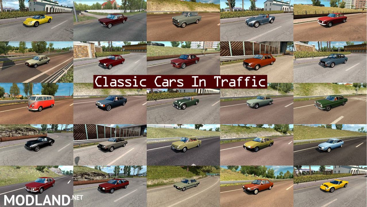 Classic Cars Traffic Pack by TrafficManiac