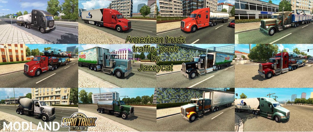 American Truck Traffic Pack by Jazzycat