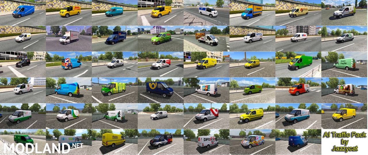 AI Traffic Pack by Jazzycat