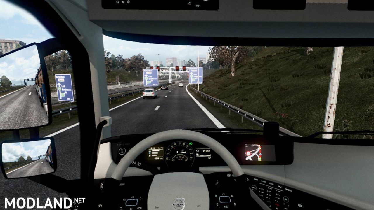 Euro Truck Simulator 2 Realistic Lighting/Colors Mod + Lens Flare