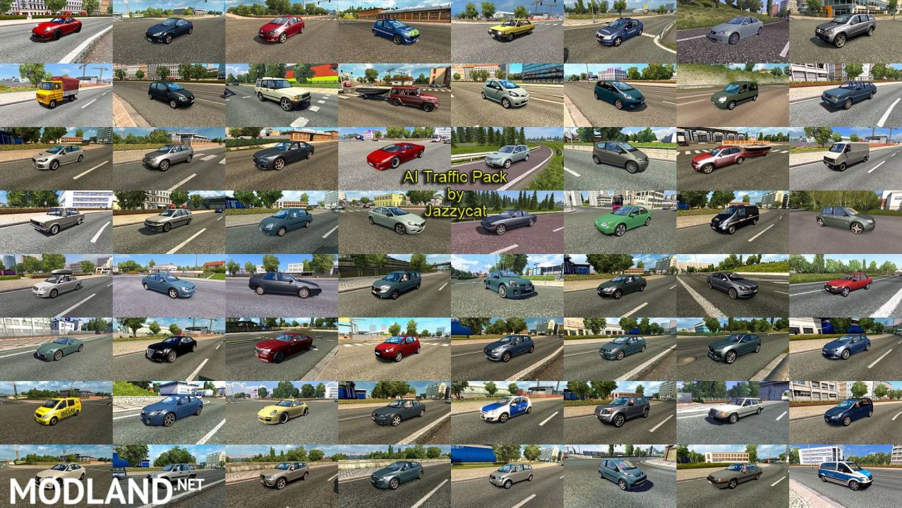 AI Traffic Pack by Jazzycat