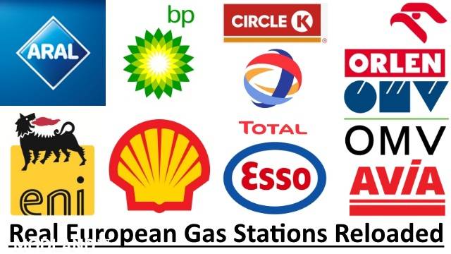 REAL EUROPEAN GAS STATIONS RELOADED