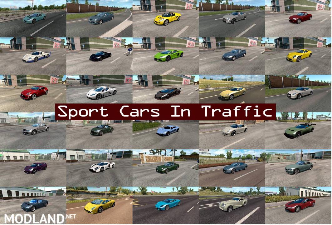 Sport Cars Traffic Pack by TrafficManiac