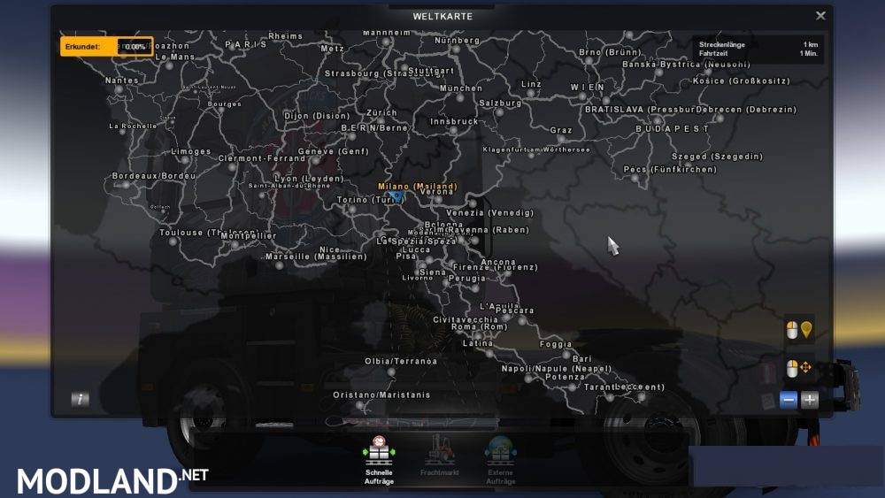 German City Names v1.1 for PM 2.2 and ItalyMap 2.0