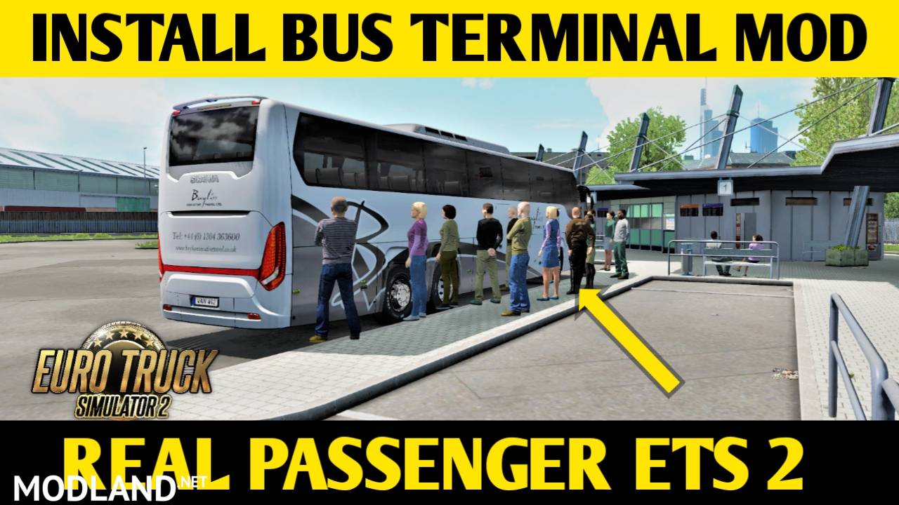 Bus terminal mod ets2 1.36