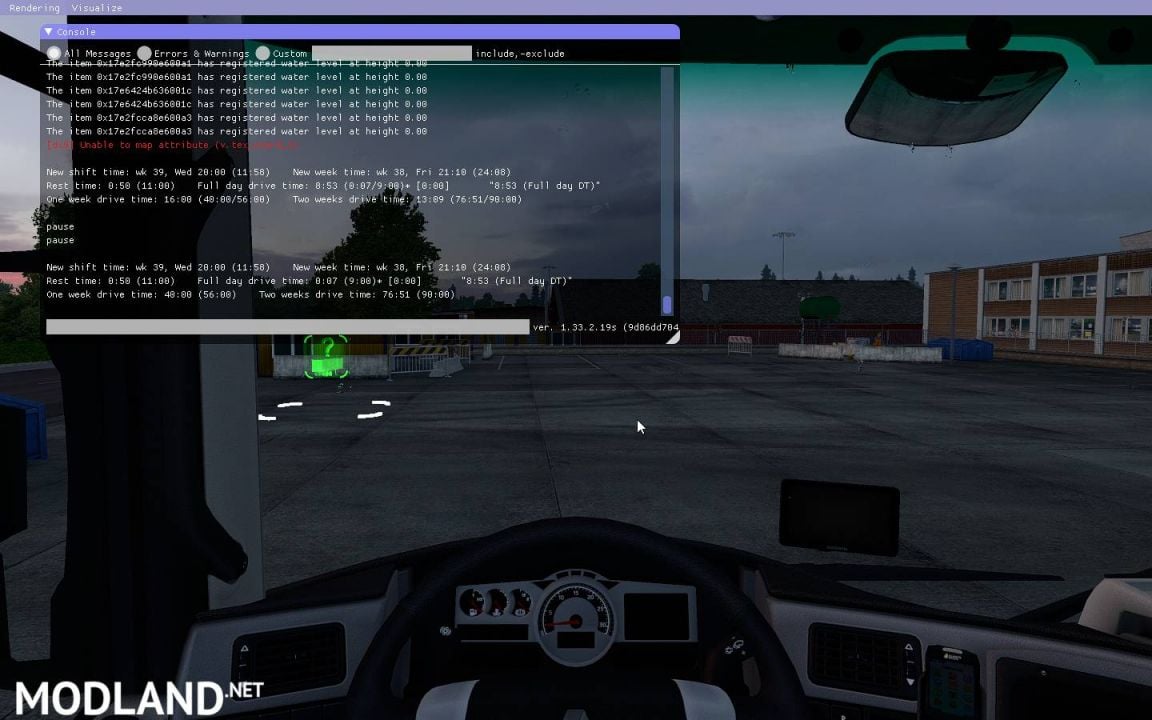 Simple Tachograph for ETS2/ATS