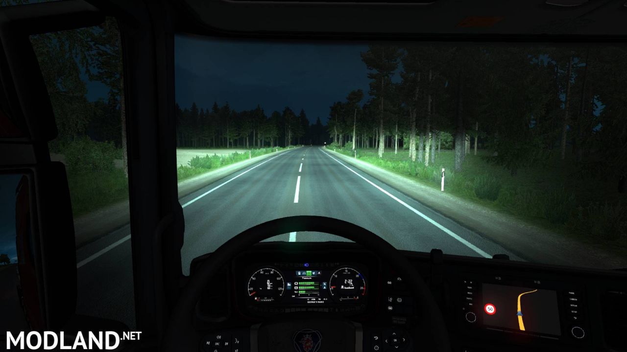 ALEXD 5500 K Lights Scania S & R