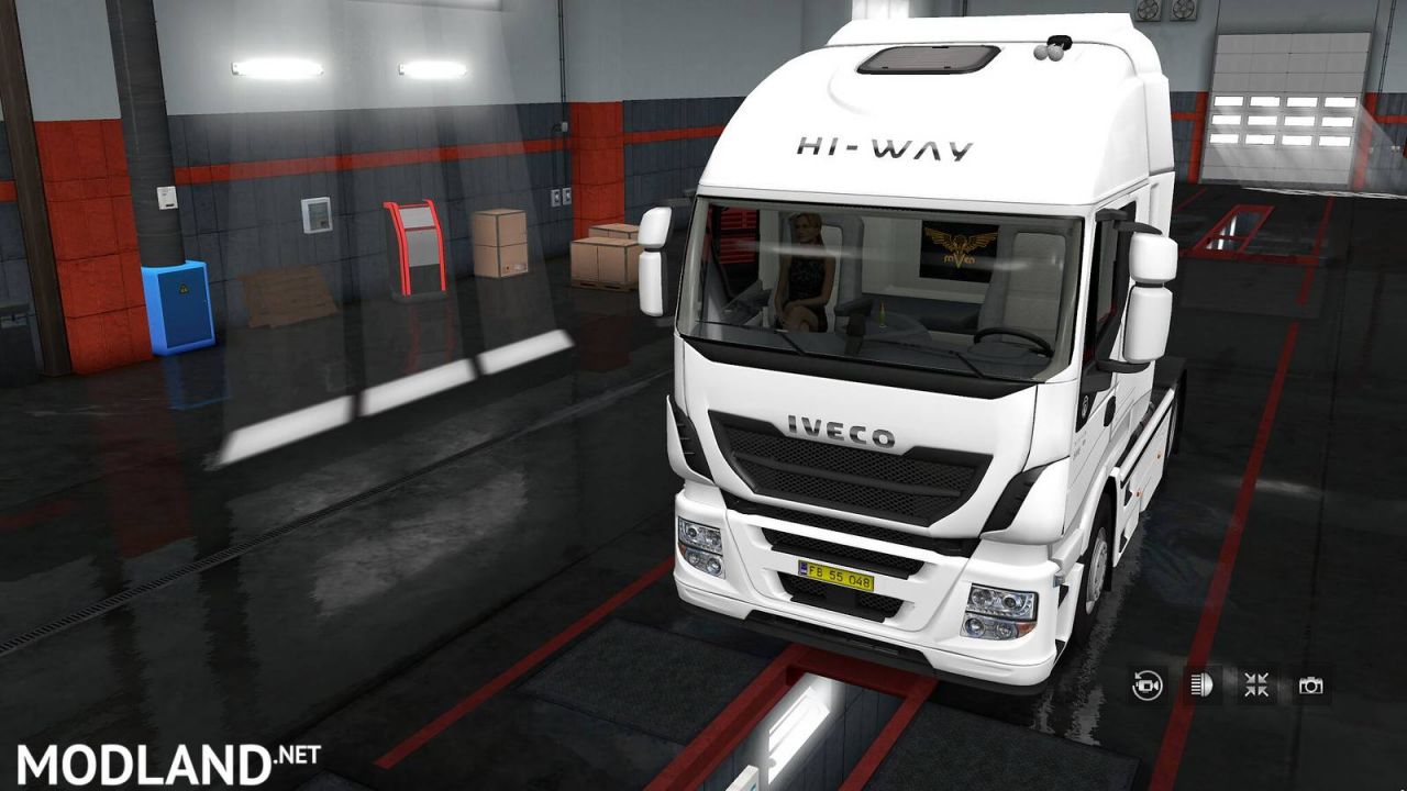 Exterior view reworked for Iveco Hi-Way