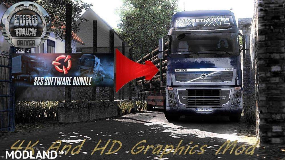 4K AND HD GRAPHICS MOD V1.36 ETS2
