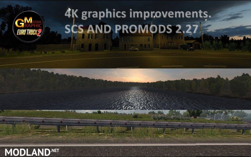 4K Graphics Improvements SCS and Promods 2.27