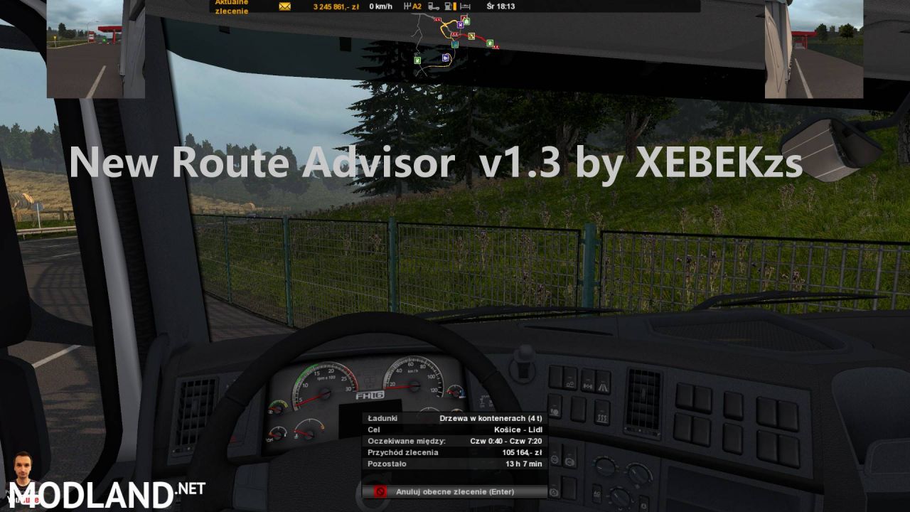 New Route Advisor  v1.3 by XEBEKzs