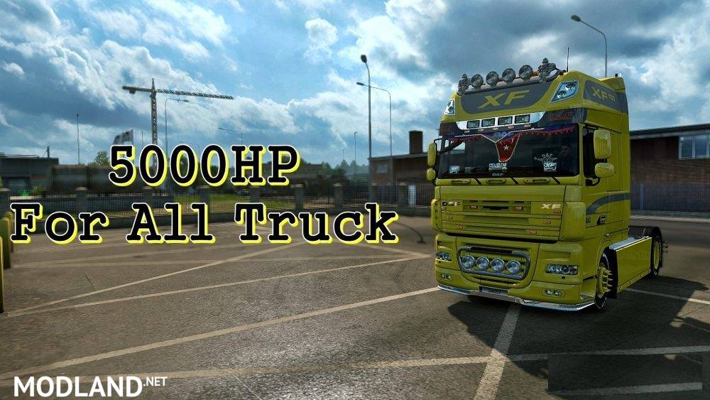 5000 HP For All Truck 1.28.x