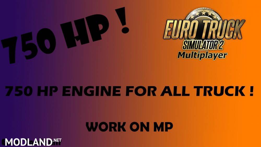 750 HP Engine for All Trucks