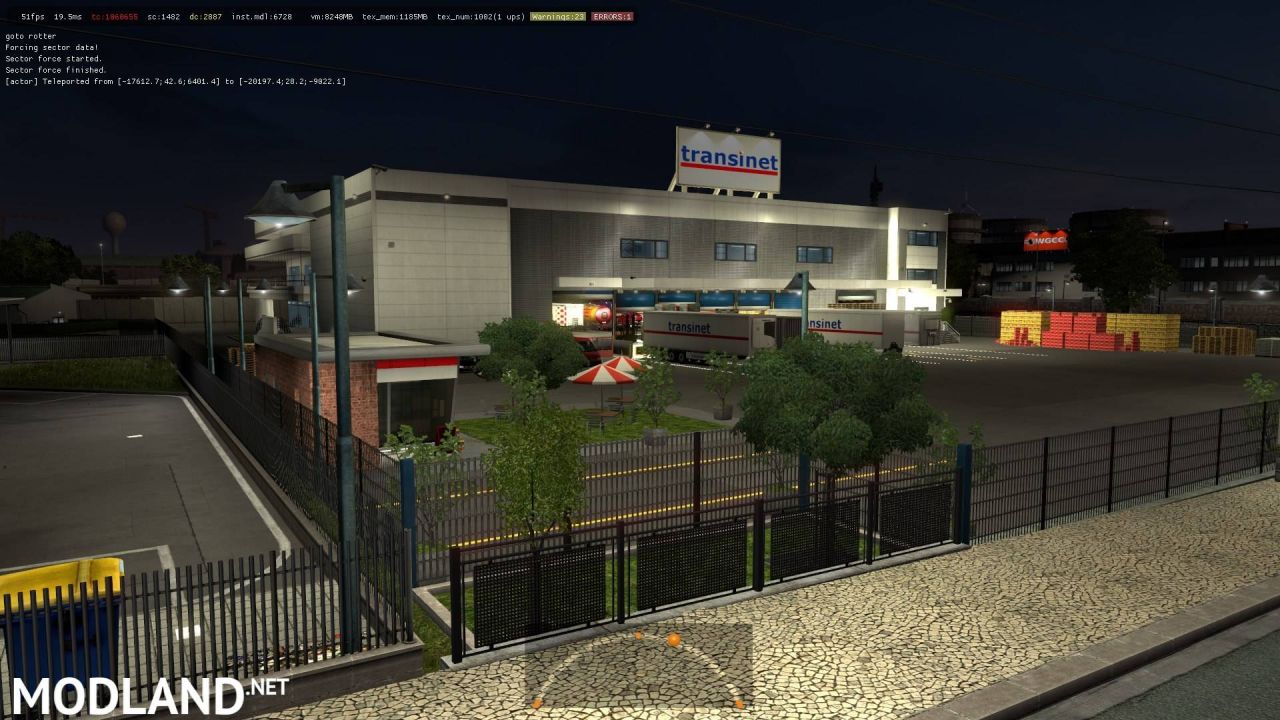 New prefabs of companies, garages and service