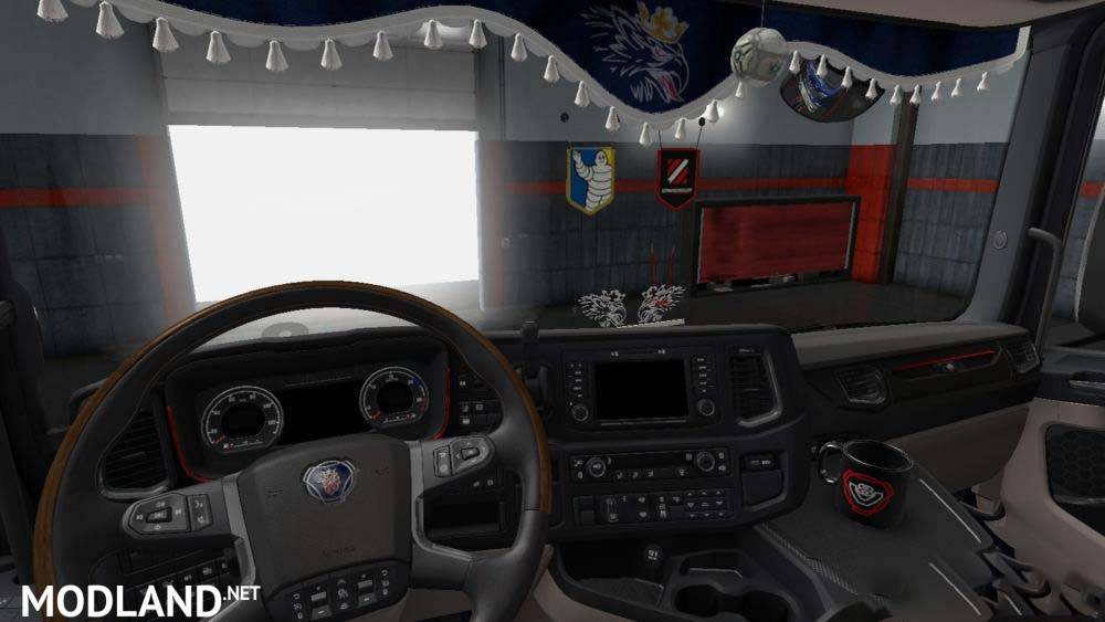 Animated Side Cover for Scania S & R 2016