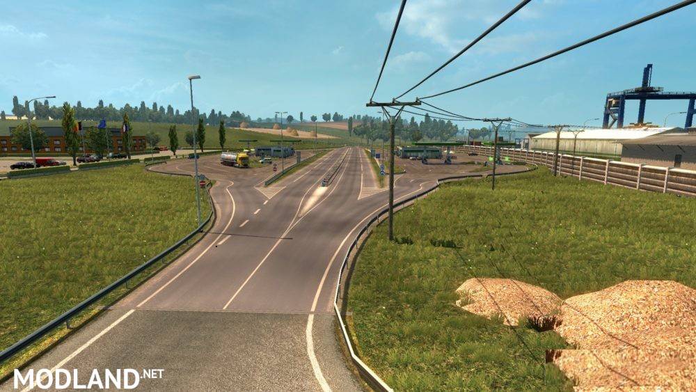 [NO DLC] Belgium France Border Gas Station Improvement