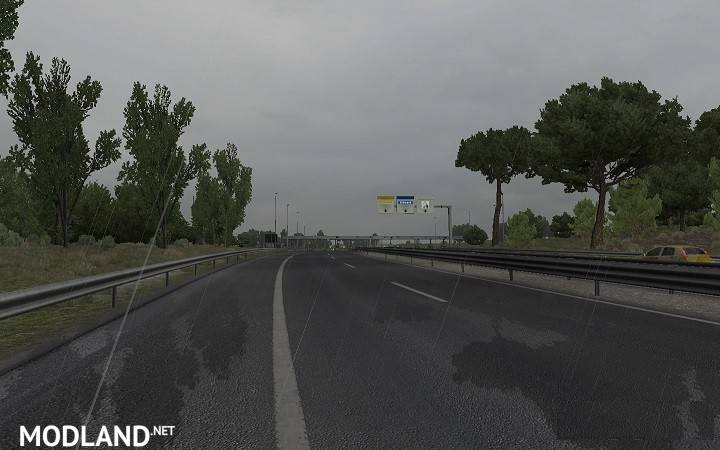 Clear Sky NO HDR weather mod for ETS2