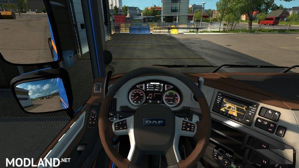 DAF XF Facelift Dashboard