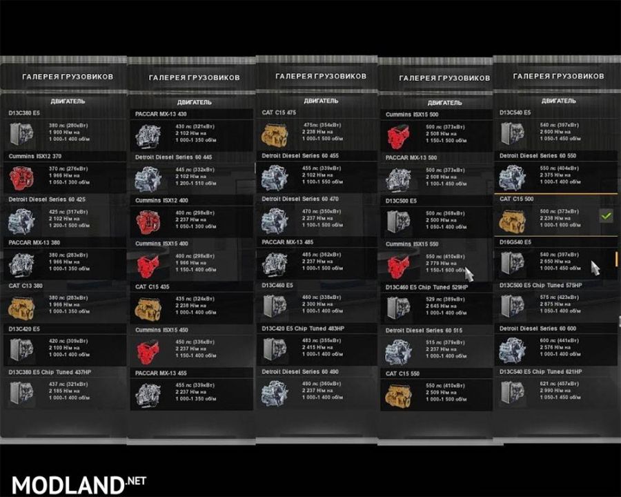 Engine Pack for all Truck
