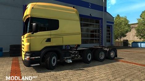 Scania RS fix Correction of rotary axles of the chassis + compatibility with v 1.31.x